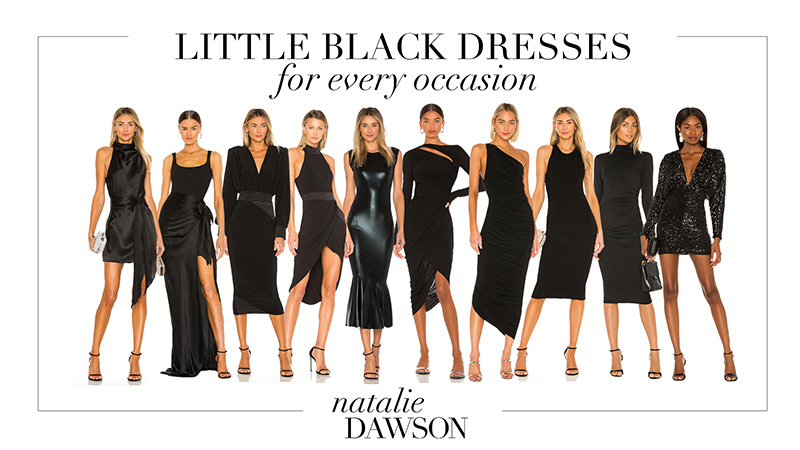 Little Black Dresses for Every Occasion from Natalie Dawson