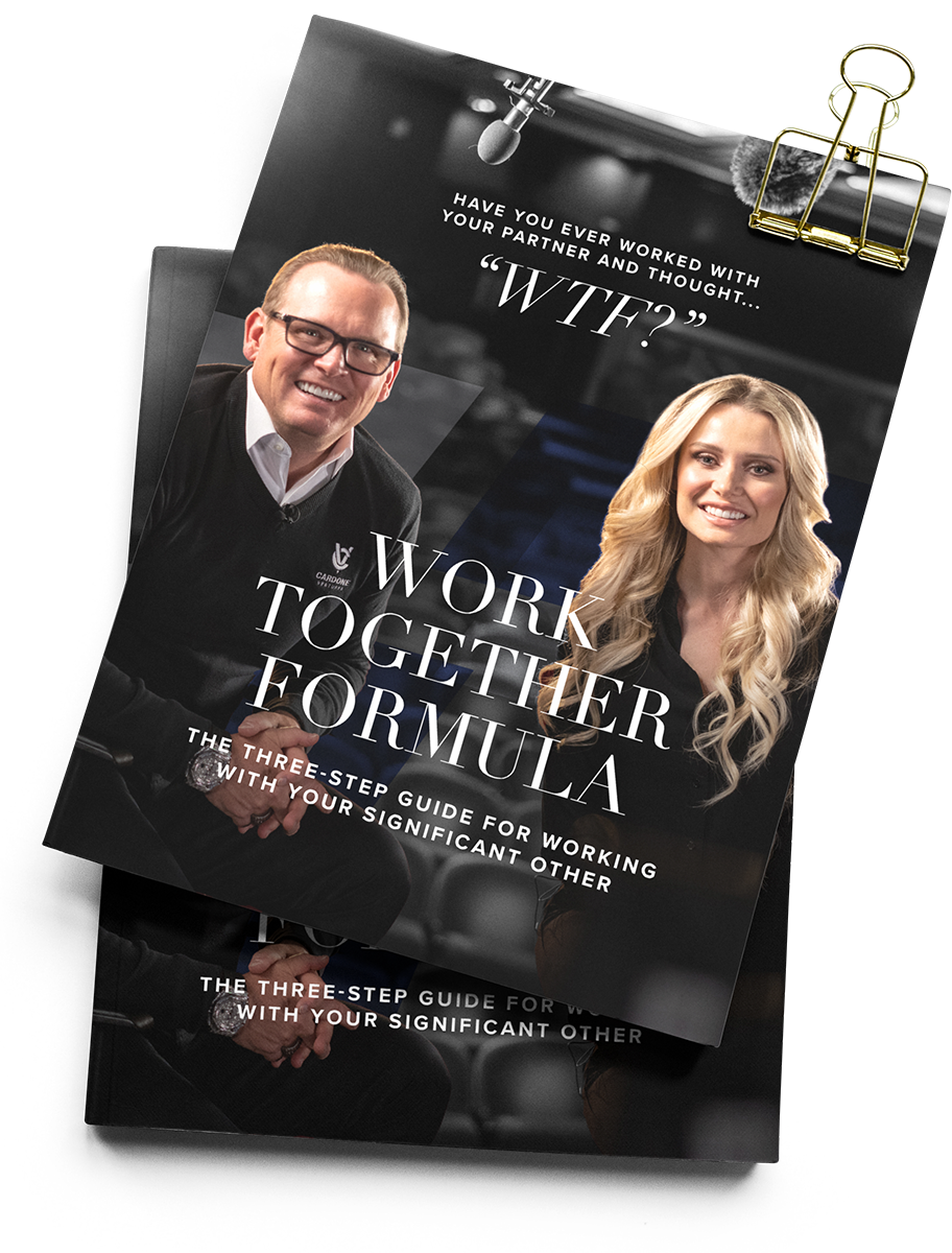the cover of Work Together Formula from Natalie and Brandon Dawson